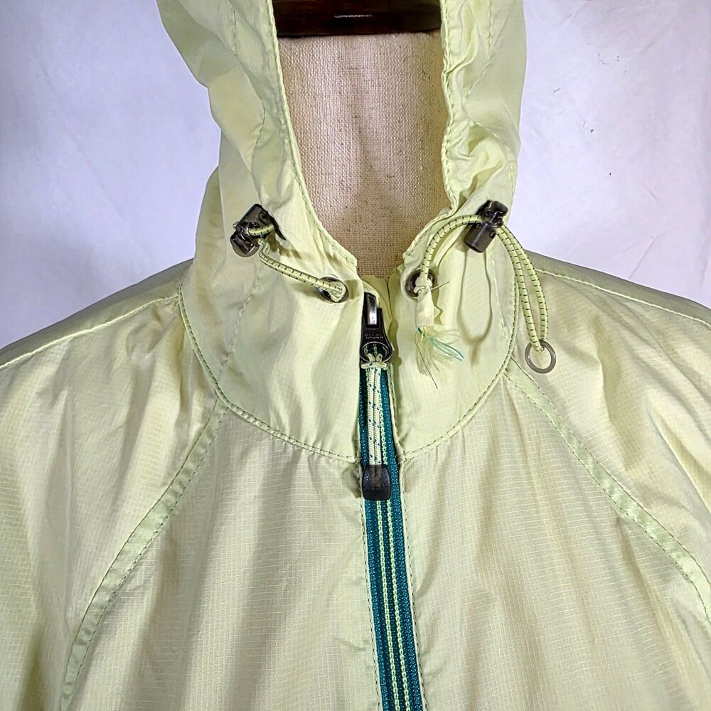 Eddie Bauer Packable Vivid Chartreuse Light Weight Jacket Size Small - Picture 8 of 10